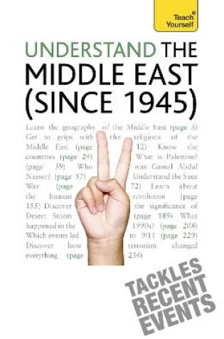 Cover of Understand the Middle East (since 1945): Teach Yourself