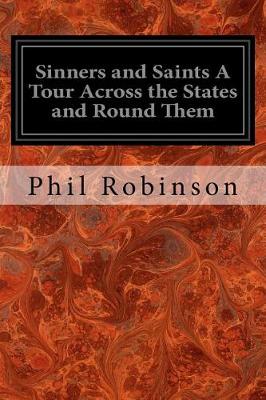 Book cover for Sinners and Saints a Tour Across the States and Round Them