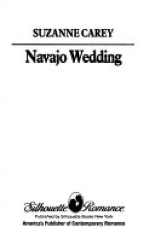 Cover of Navajo Wedding
