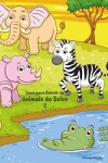 Book cover for Livro para Colorir de Animais da Selva 2