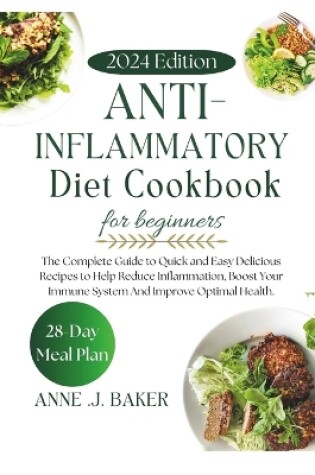 Cover of Anti Inflammatory Diet Cookbook For Beginners