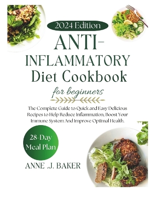 Book cover for Anti Inflammatory Diet Cookbook For Beginners