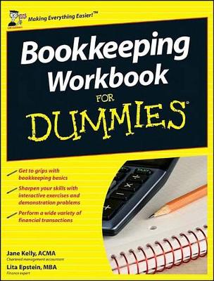 Cover of Bookkeeping Workbook For Dummies