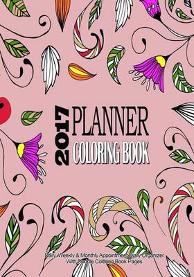 Book cover for 2017 Planner Coloring Book