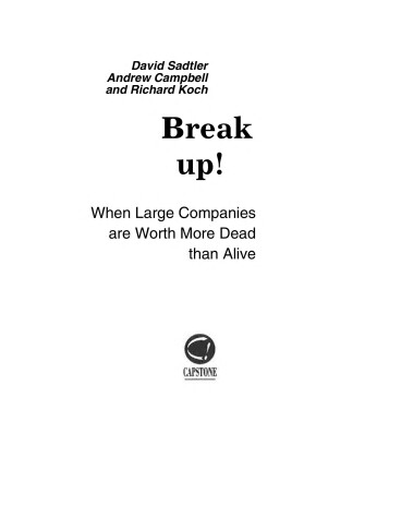 Book cover for Break Up!