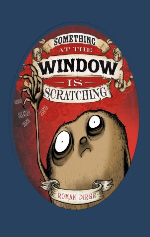 Book cover for Something at the Window is Scratching