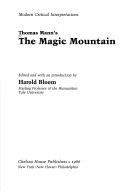 Book cover for Thomas Mann's the Magic Mountain