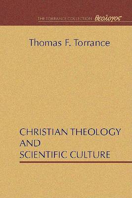 Book cover for Christian Theology and Scientific Culture