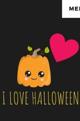 Cover of I Love Halloween