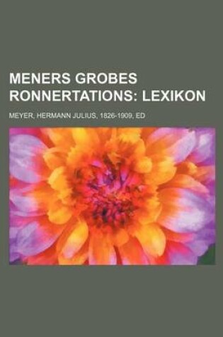 Cover of Meners Grobes Ronnertations