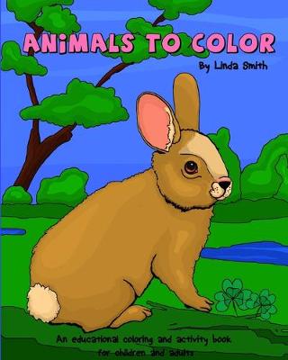 Book cover for Animals to Color