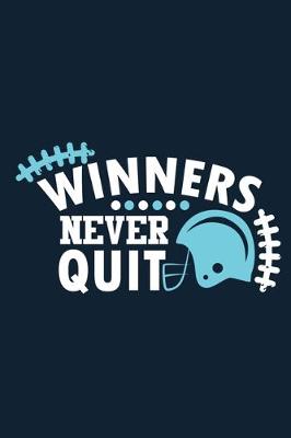 Book cover for Winners Never Quit