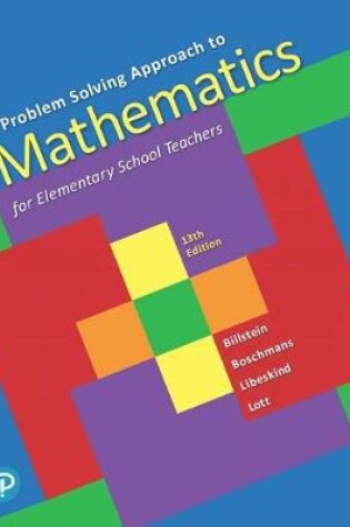 Cover of A Problem Solving Approach to Mathematics for Elementary School Teachers Plus Mylab Math with Pearson Etext-- 24 Month Access Card Package