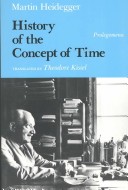 Cover of History of the Concept of Time