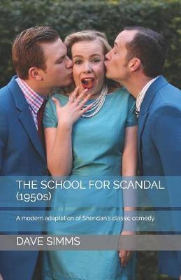 Book cover for The School for Scandal (1950s)