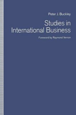 Cover of Studies in International Business