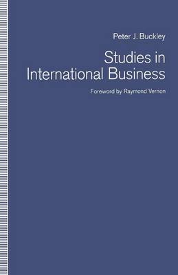 Book cover for Studies in International Business