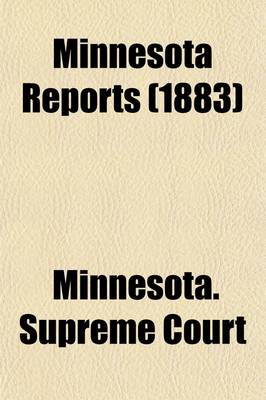 Book cover for Minnesota Reports (Volume 29)