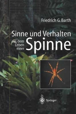 Cover of Sinne und Verhalten: aus dem Leben einer Spinne