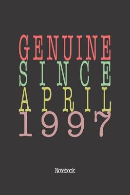 Book cover for Genuine Since April 1997