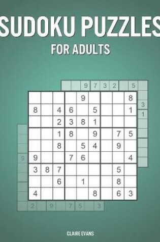 Cover of Sudoku Puzzles For Adults