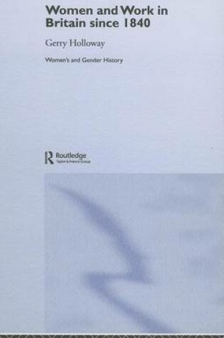 Cover of Women and Work in Britain Since 1840