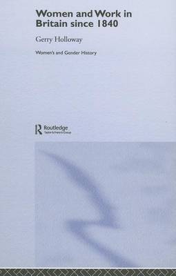 Cover of Women and Work in Britain Since 1840