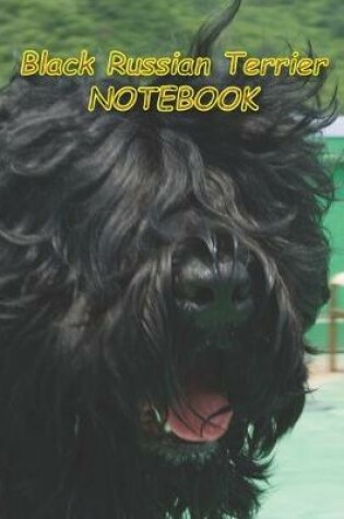 Cover of Black Russian Terrier NOTEBOOK