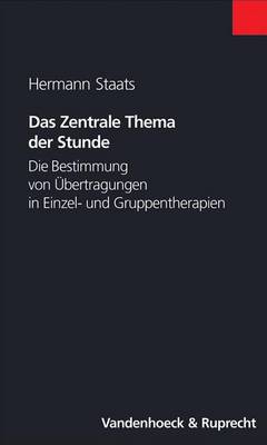 Book cover for Das Zentrale Thema Der Stunde