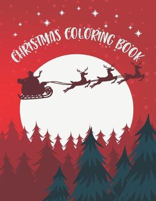 Book cover for Christmas Coloring Book