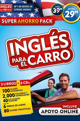 Cover of Curso de inglés para el carro (Inglés en 100 días) / English in the Car. Ahorro Audio Pack