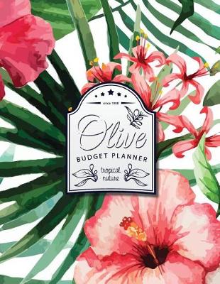 Book cover for Olive Budget Planner