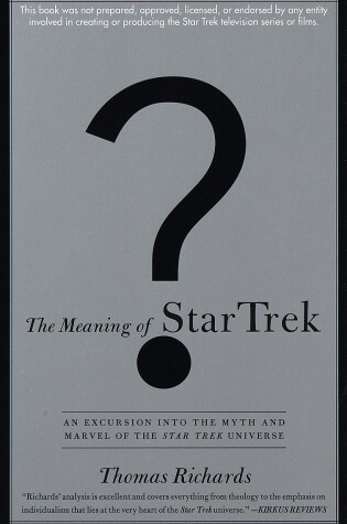 Cover of The Meaning of Star Trek