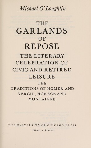 Book cover for Garlands of Repose