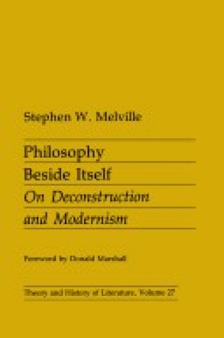 Cover of Philosophy beside Itself CB