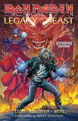 Book cover for Iron Maiden Legacy of the Beast Expanded Edition Volume 1