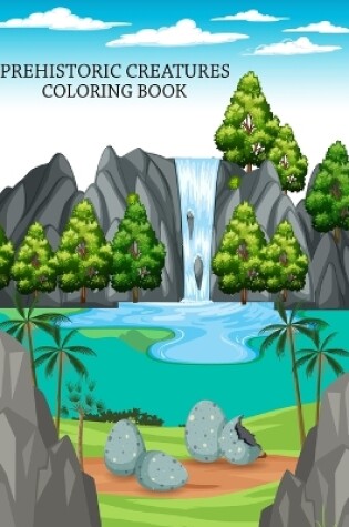 Cover of Prehistoric Creatures coloring book