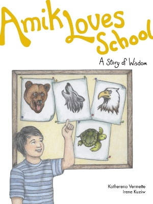 Book cover for Amik Loves School
