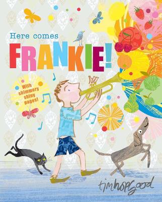 Book cover for Here Comes Frankie!