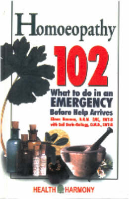 Book cover for Homoeopathy 102