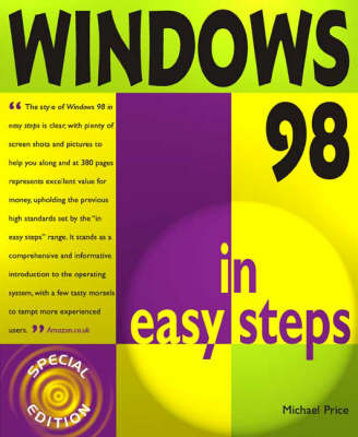 Book cover for Windows 98 in easy steps, Special Edition
