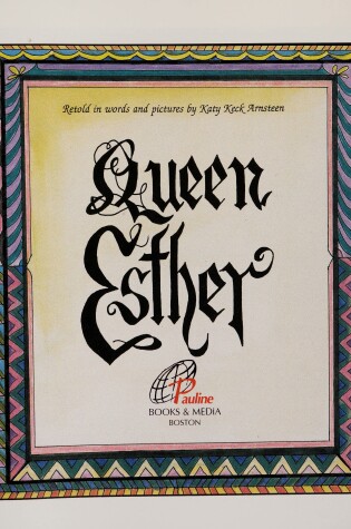 Cover of Queen Esther