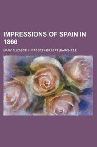 Cover of Impressions of Spain in 1866