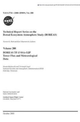 Cover of Boreas Tf-5 Ssa-Ojp Tower Flux and Meteorological Data