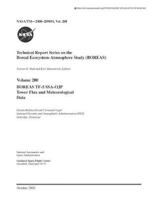 Book cover for Boreas Tf-5 Ssa-Ojp Tower Flux and Meteorological Data