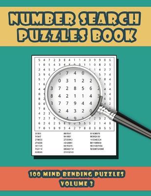 Book cover for Number Search Puzzles Book
