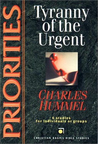 Cover of Tyranny of the Urgent