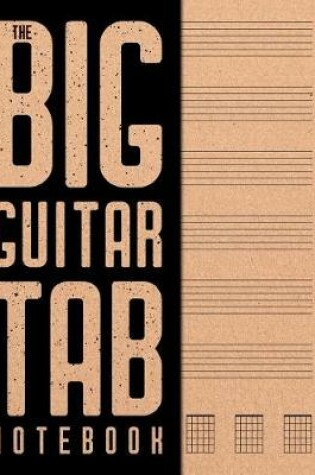 Cover of The Big Guitar Tab Notebook