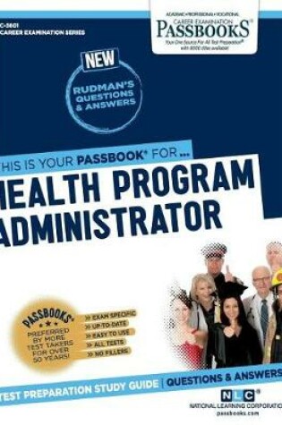 Cover of Health Program Administrator (C-3601)