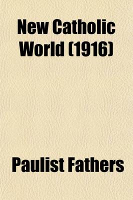 Book cover for Catholic World (Volume 103)